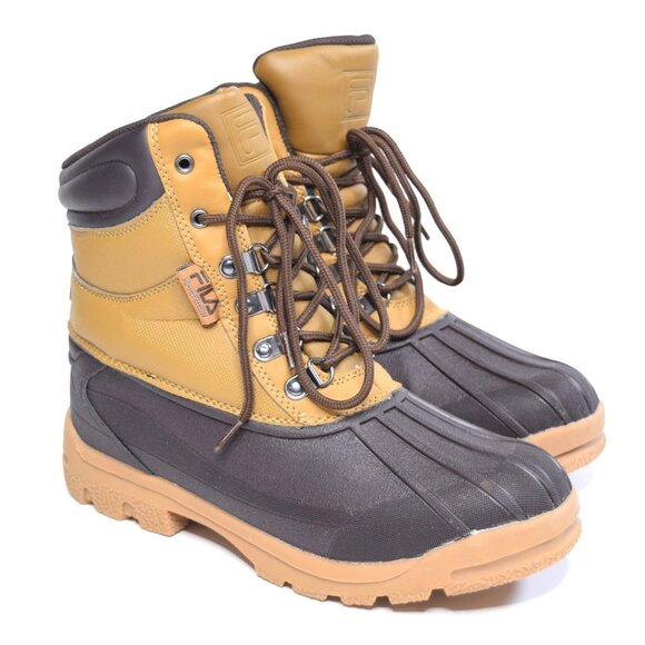 FILA Waterproof Weathertech Extreme Wheat Tan‎ Duck Boots Men\'s Sz 8 main image 8